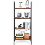 Ladder Bookcase - Chic Decora