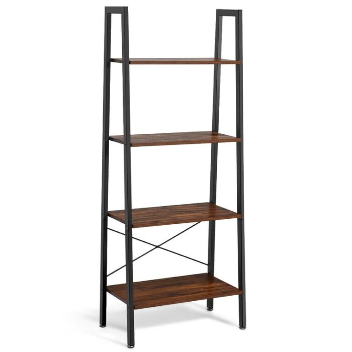 Ladder Bookcase - Chic Decora