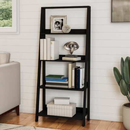 Ladder Bookcase - Chic Decora