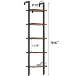 Ladder Bookcase - Chic Decora