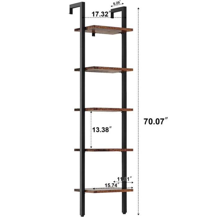 Ladder Bookcase - Chic Decora