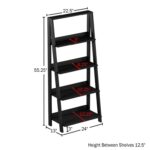 Ladder Bookcase - Chic Decora