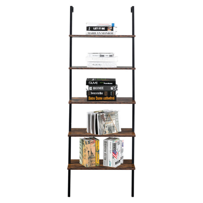 Ladder Bookcase - Chic Decora