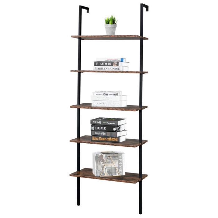 Ladder Bookcase - Chic Decora