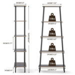 Ladder Bookcase - Chic Decora