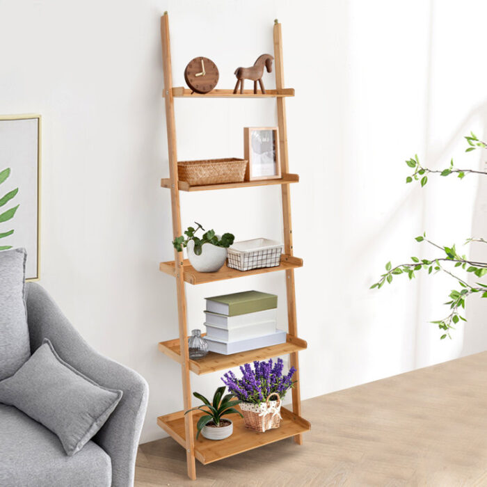 Ladder Bookcase - Chic Decora