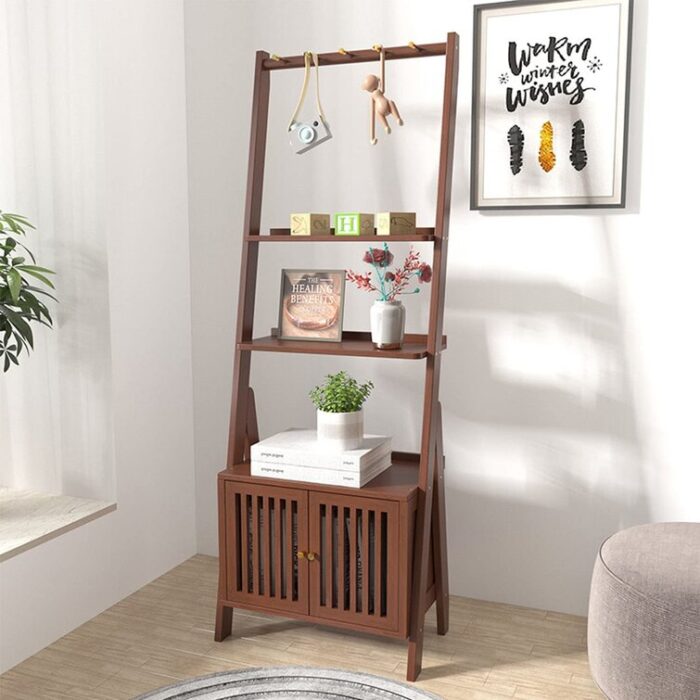 Ladder Storage Bookcase - Chic Decora