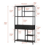 Ladder Storage Bookcase - Chic Decora