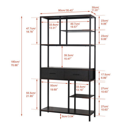 Ladder Storage Bookcase - Chic Decora