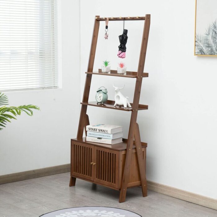 Ladder Storage Bookcase - Chic Decora