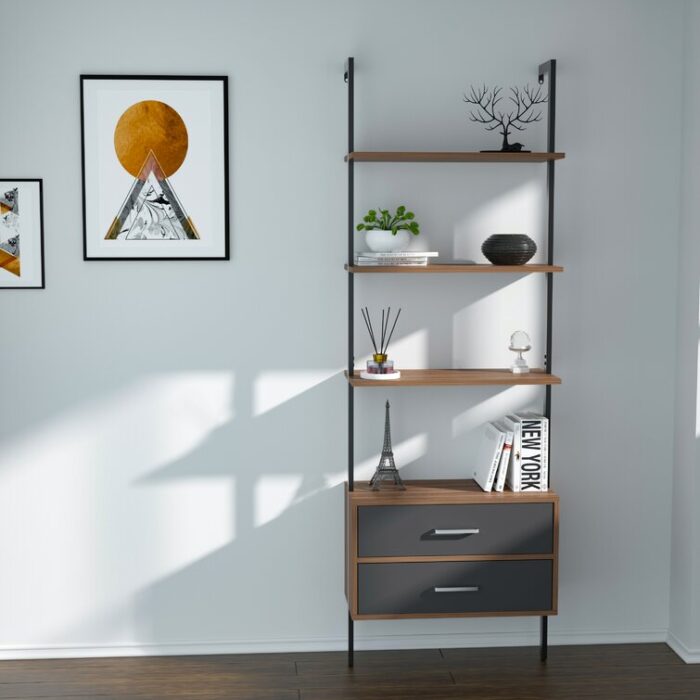 Ladder Storage Bookcase - Chic Decora