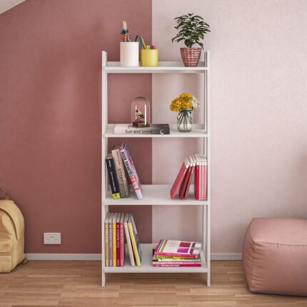 Loscoe Ladder Bookcase - Chic Decora