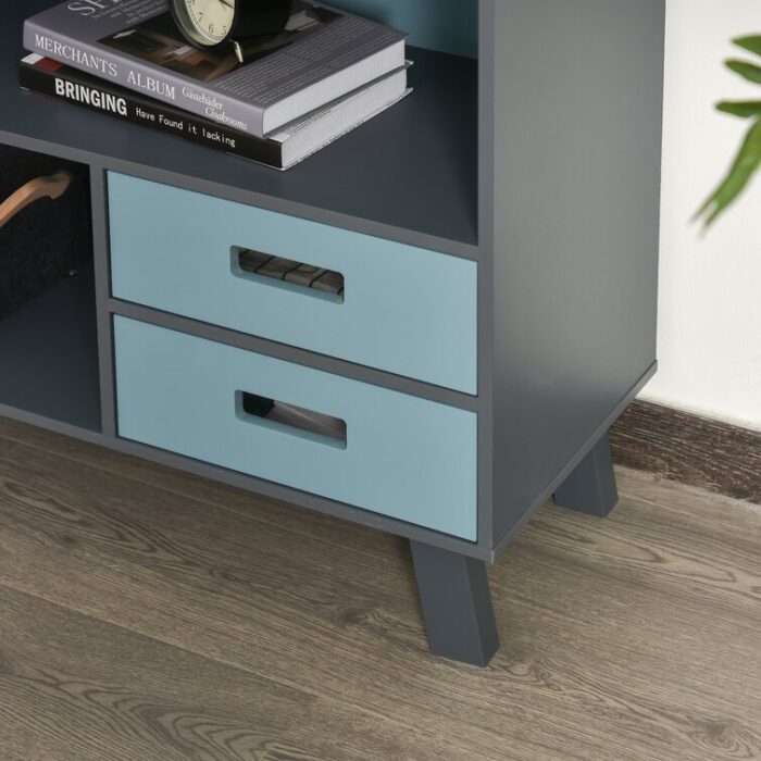 Laurencho Storage Bookcase - Chic Decora