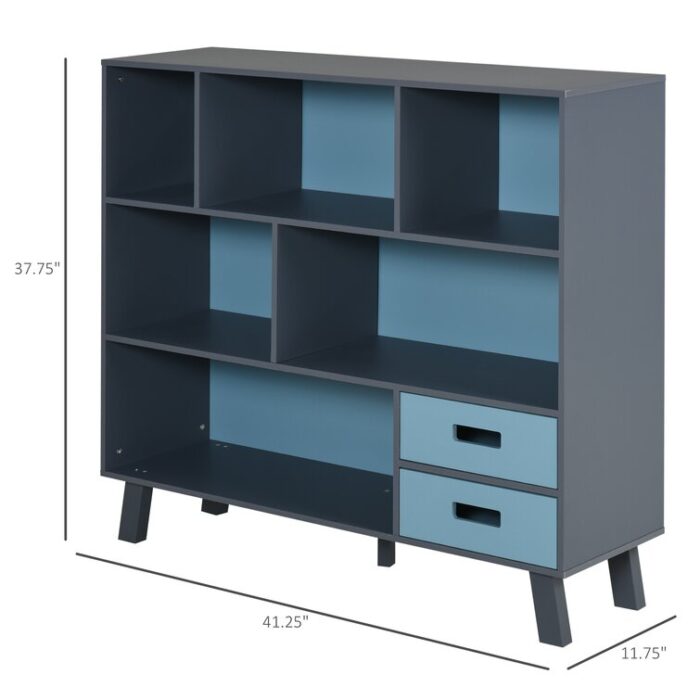 Laurencho Storage Bookcase - Chic Decora