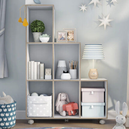 Lea Step Bookcase - Chic Decora