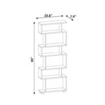 Levingston Geometric Bookcase - Chic Decora