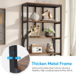 Linsly Etagere Bookcase - Chic Decora