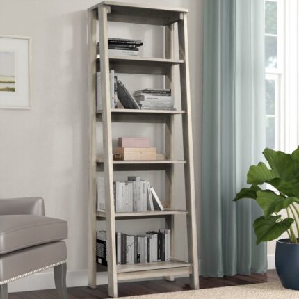 Lionello Ladder Bookcase - Chic Decora