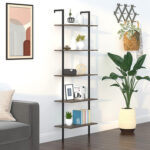 Loscoe Ladder Bookcase - Chic Decora