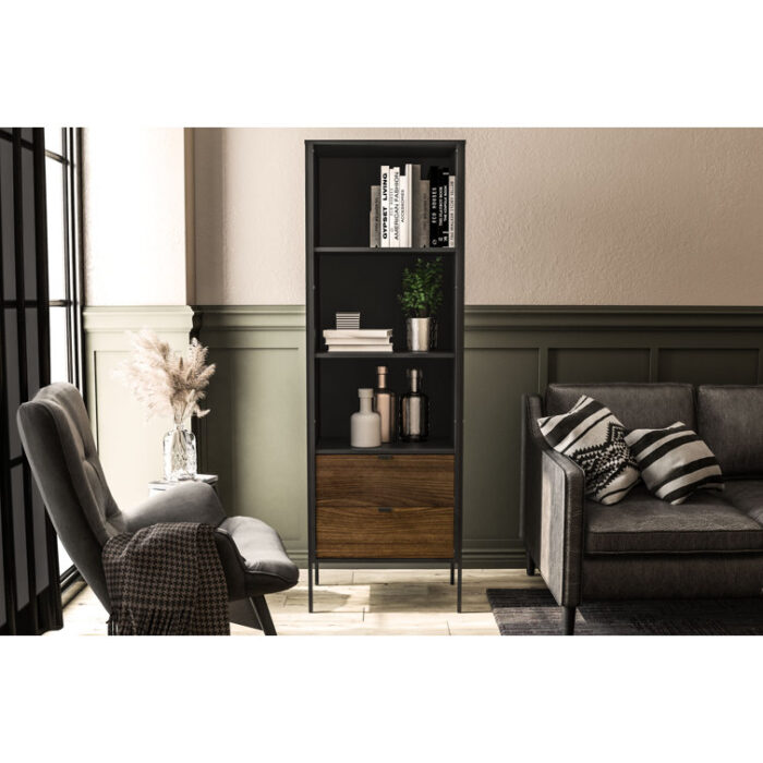 Luken Storage Bookcase - Chic Decora