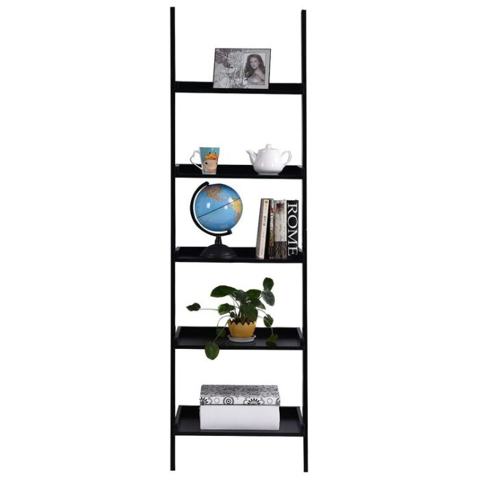 Luz Ladder Bookcase - Chic Decora