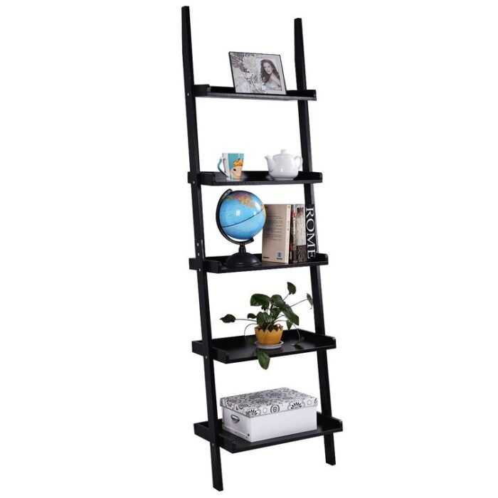 Luz Ladder Bookcase - Chic Decora