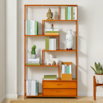 Laurentino Storage Bookcase - Chic Decora