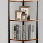 Madelena Corner Bookcase - Chic Decora