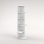 Maegan Corner Bookcase - Chic Decora