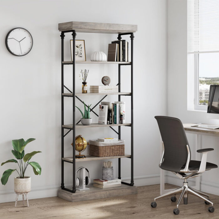 Mahpee Bookcase - Chic Decora