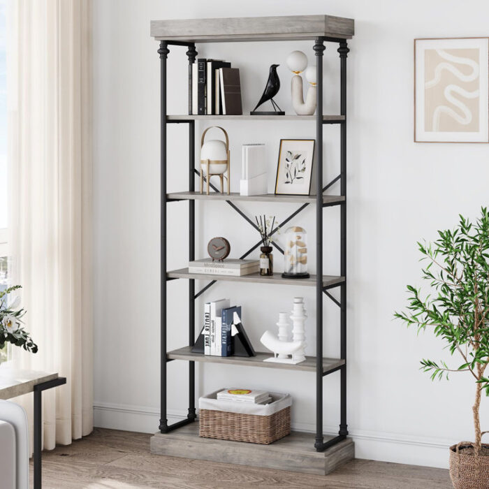 Mahpee Bookcase - Chic Decora