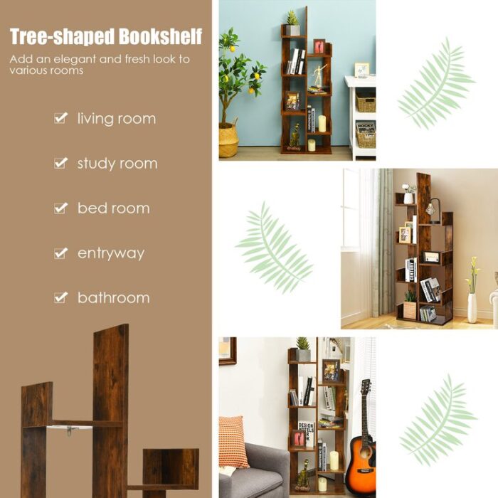 Makoti Bookcase - Chic Decora