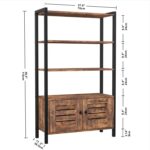 Marcellene Etagere Storage Bookcase - Chic Decora