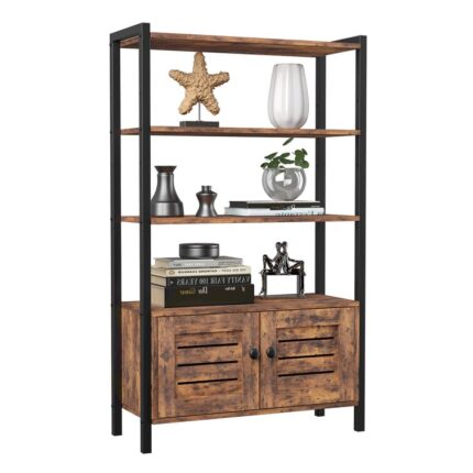 Christabelle Geometric Bookcase - Chic Decora