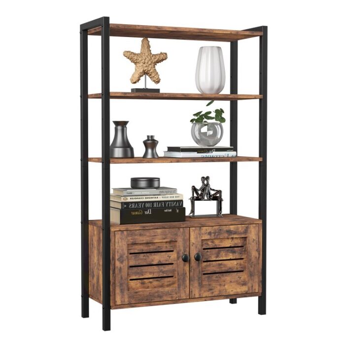 Marcellene Etagere Storage Bookcase - Chic Decora