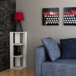 Marcey Corner Bookcase - Chic Decora