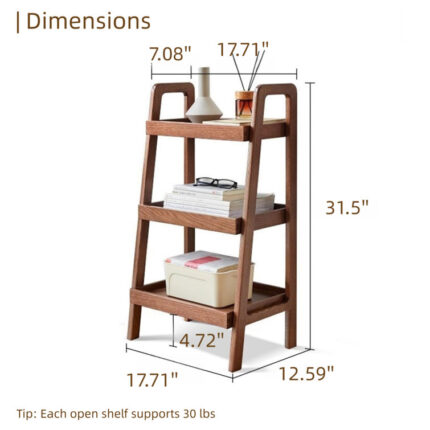 Mareshah Ladder Bookcase - Chic Decora