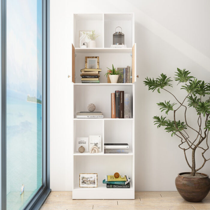 Maruin Storage Bookcase - Chic Decora