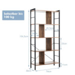 Mccarter Etagere Bookcase - Chic Decora