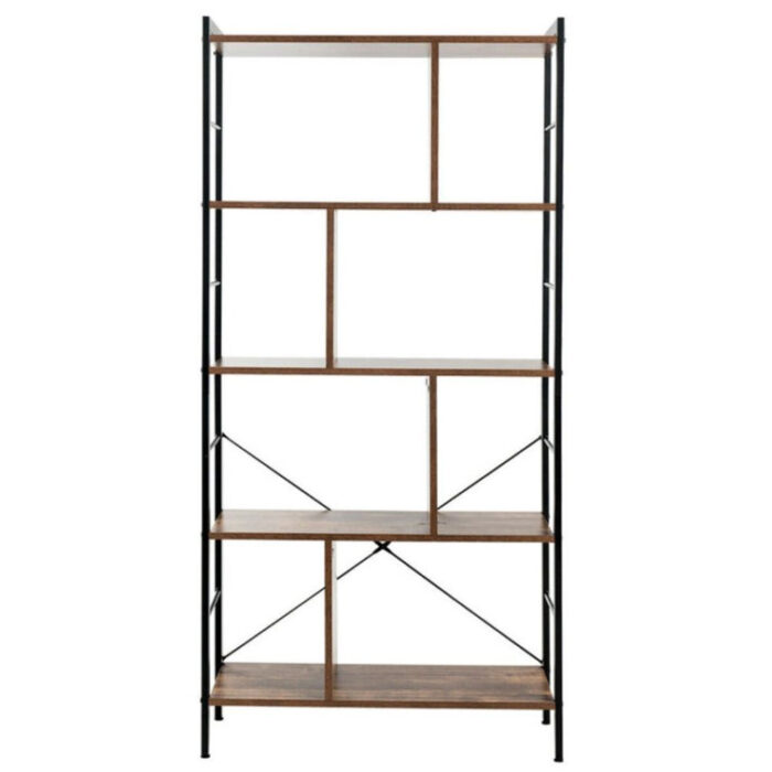 Mccarter Etagere Bookcase - Chic Decora