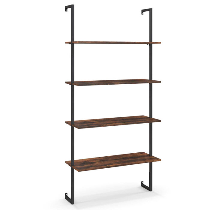 Mease Ladder Bookcase - Chic Decora