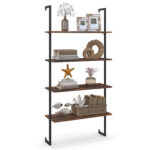 Mease Ladder Bookcase - Chic Decora