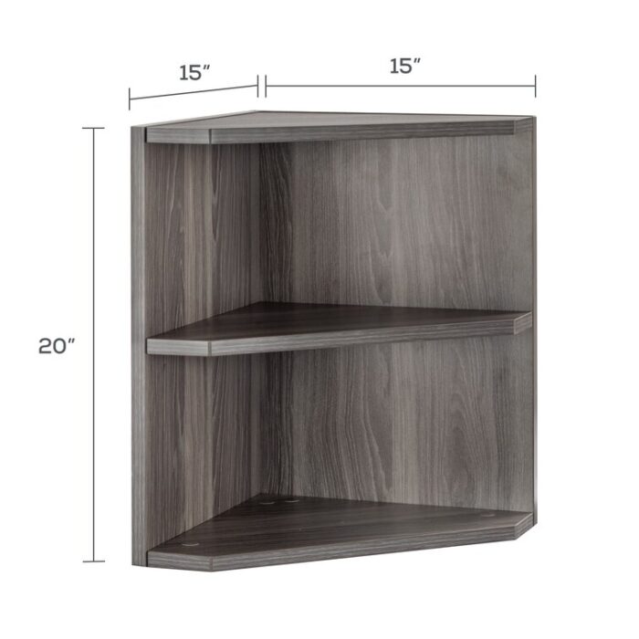 Medina Corner Bookcase - Chic Decora