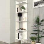 Mehrunisha Corner Bookcase - Chic Decora