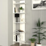 Mehrunisha Corner Bookcase - Chic Decora