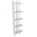 Mehrunisha Corner Bookcase - Chic Decora