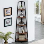 Mel Corner Bookcase - Chic Decora