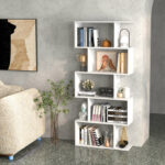 Melanierose Geometric Bookcase - Chic Decora