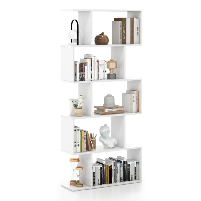 Melanierose Geometric Bookcase - Chic Decora