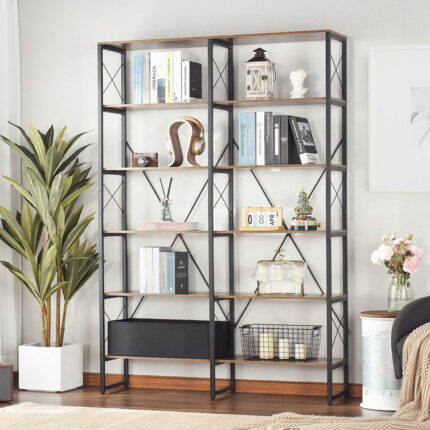 Deimos Storage Bookcase - Chic Decora